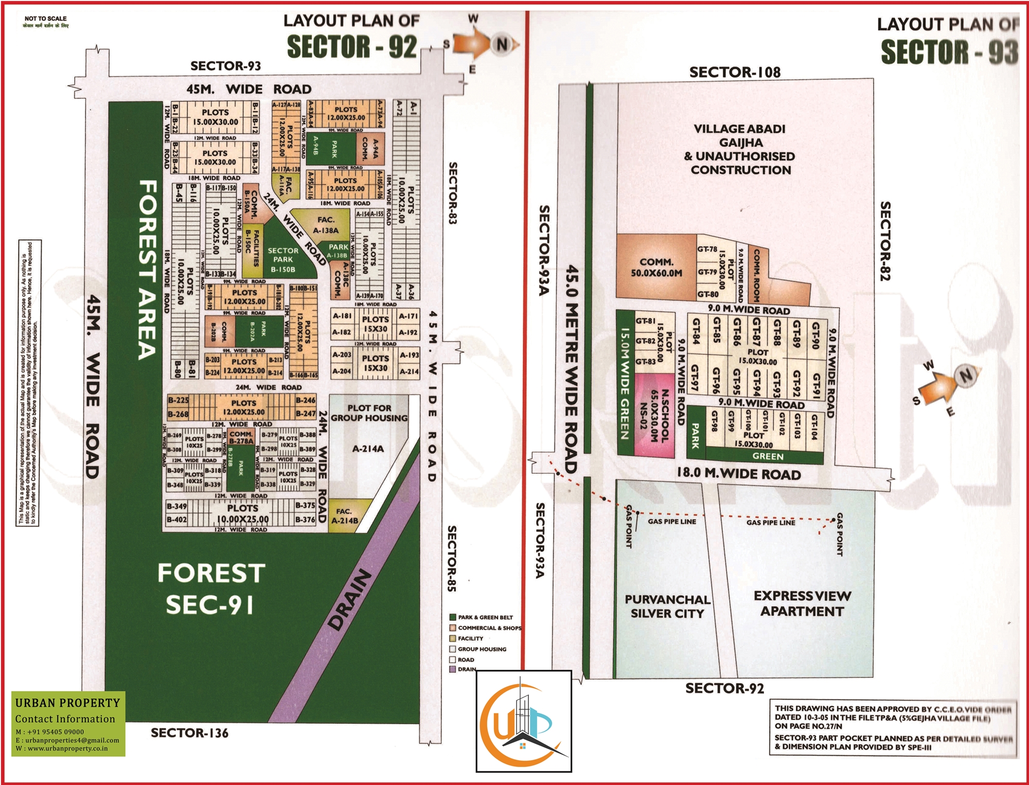 Sector -92&93