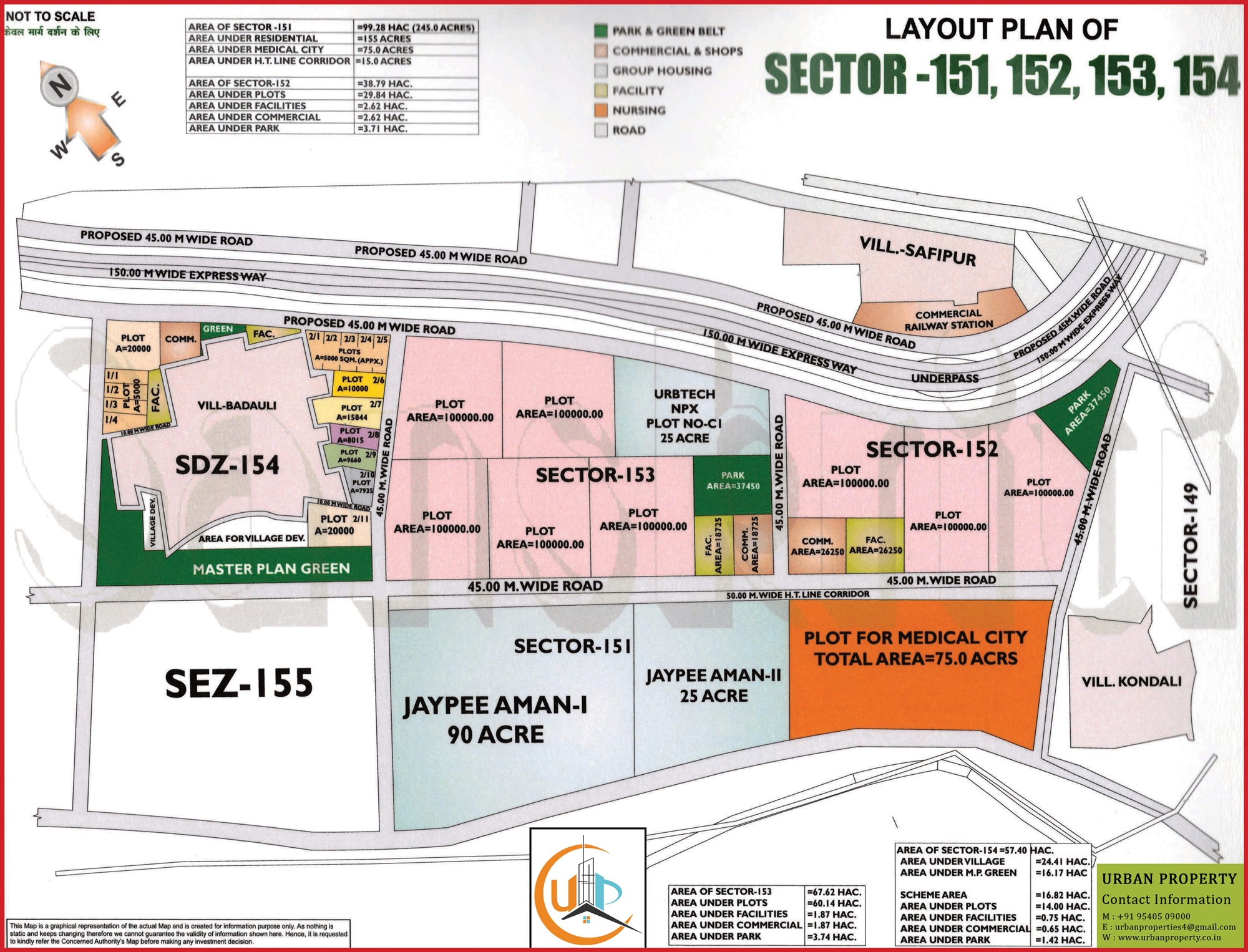 Sector-151,152,153&154