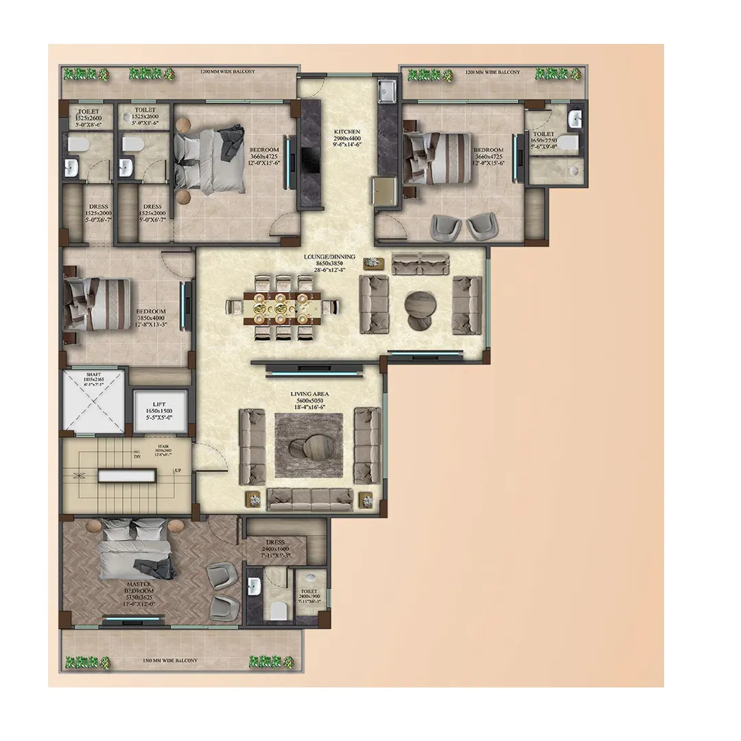 4S Amara Floors 67A floor plan