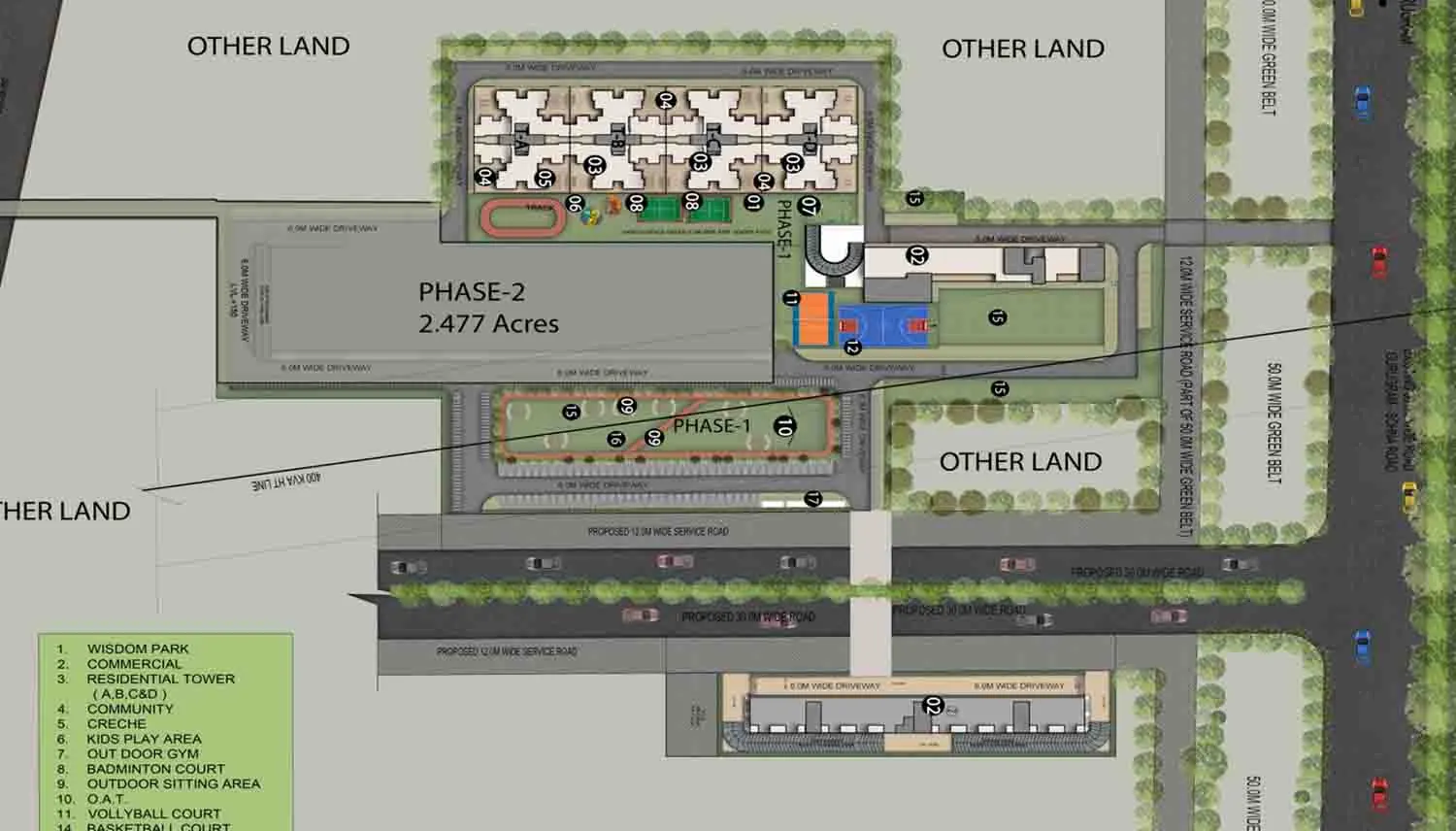 4S Aster Avenue 36 master plan