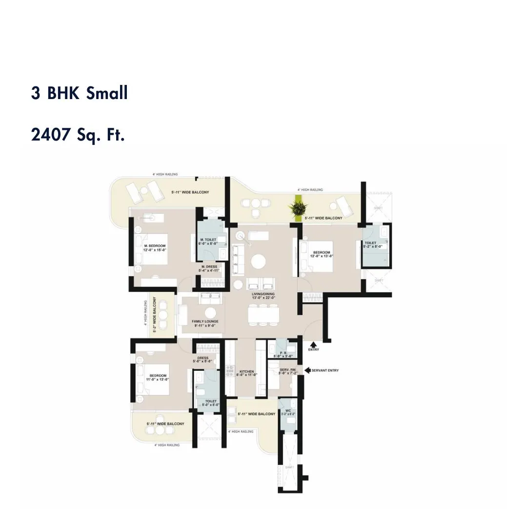 3BHK Small