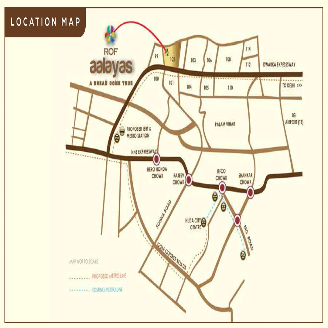 Adani Aangan location map