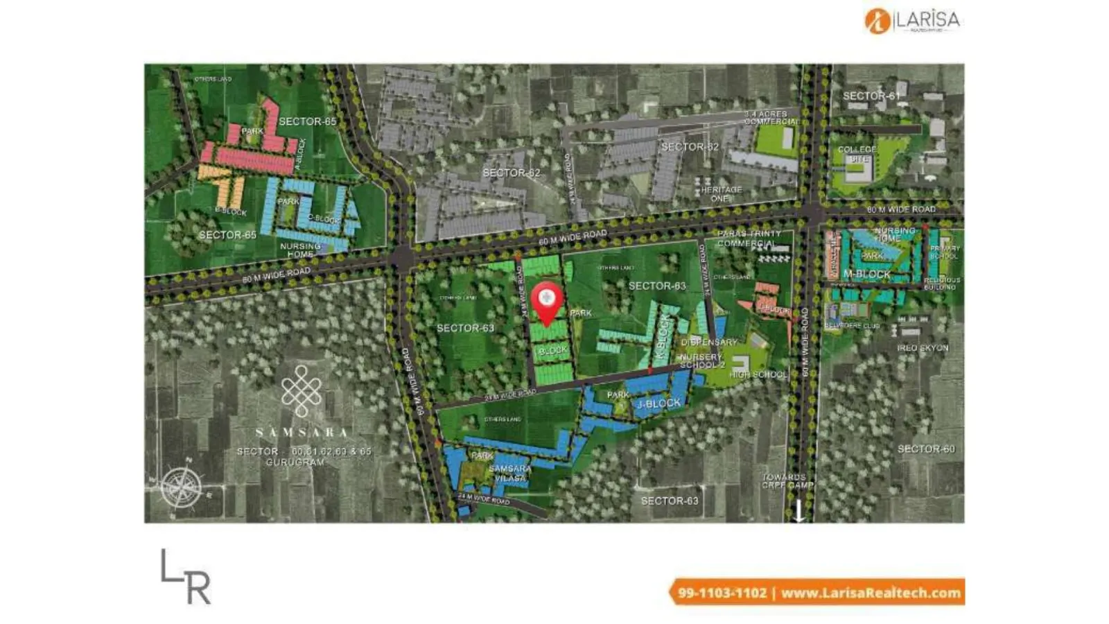 Adani Samsara Ivana master plan