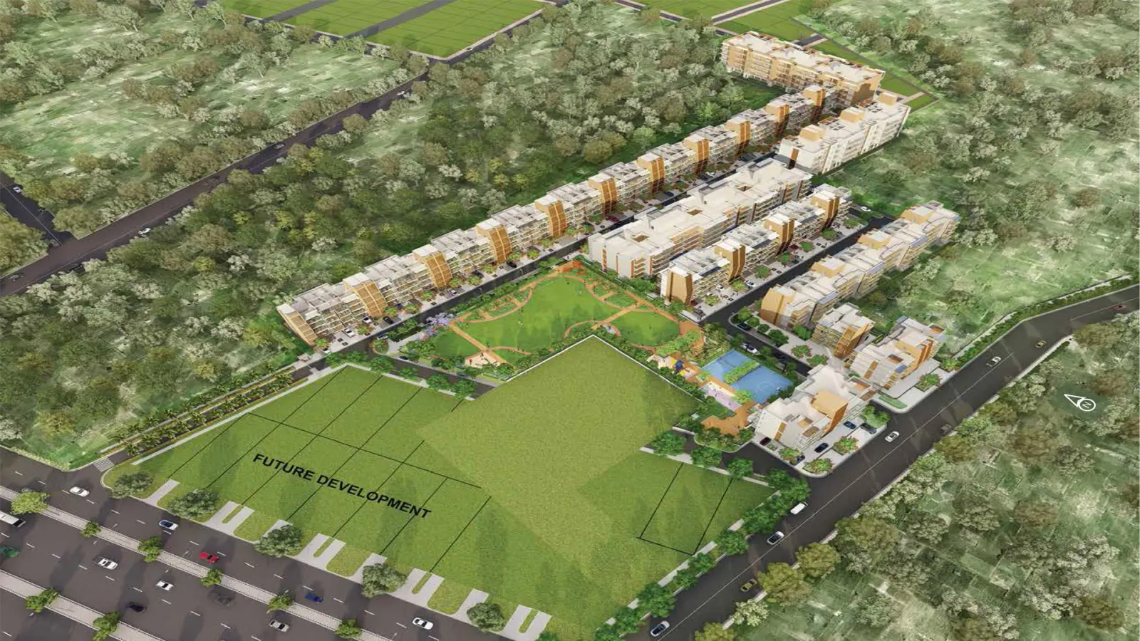 Adani Samsara Vilasa 63 master plan