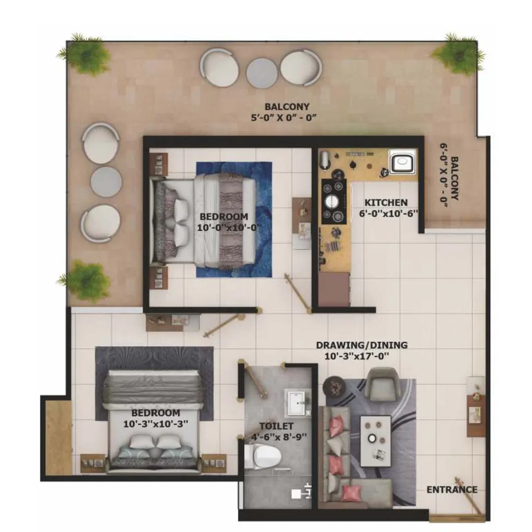 2BHK