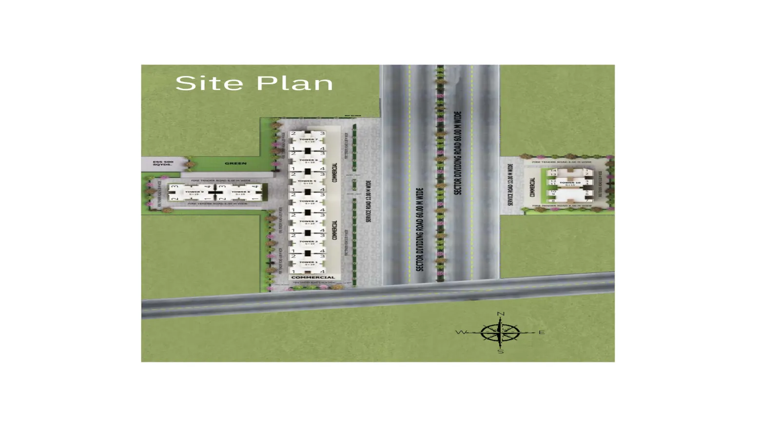 Adore Prosperity Homes master plan