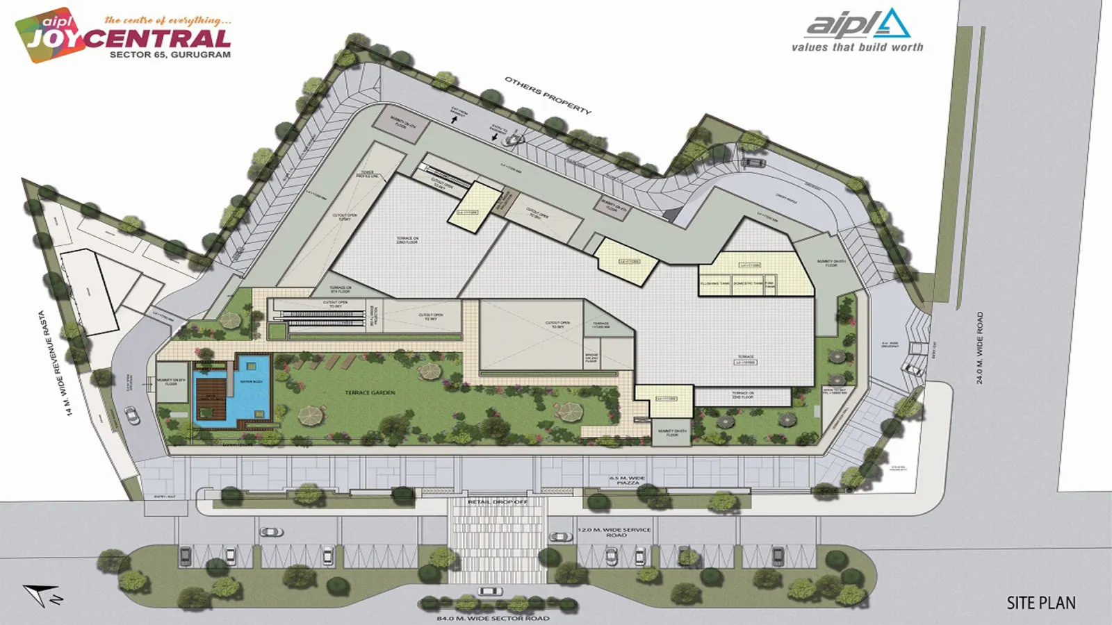 AIPL Joy Central master plan