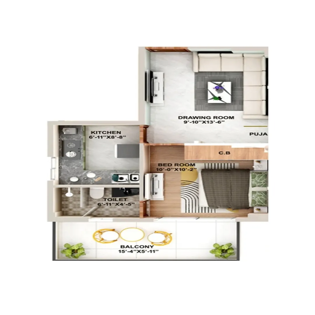 1BHK