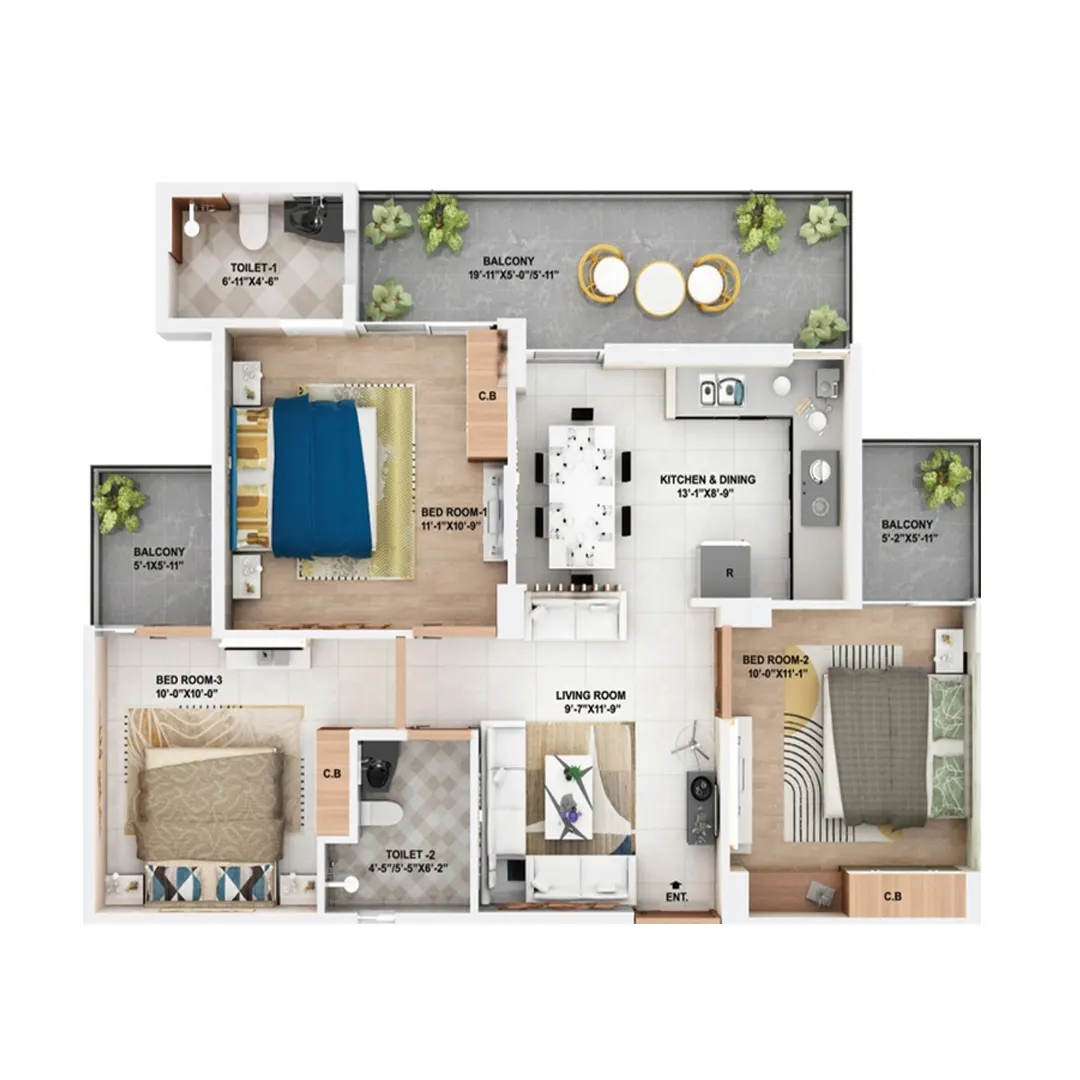 2BHK