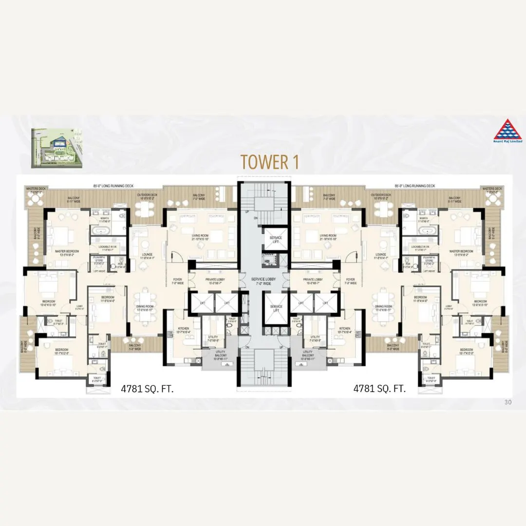 4BHK Type 1