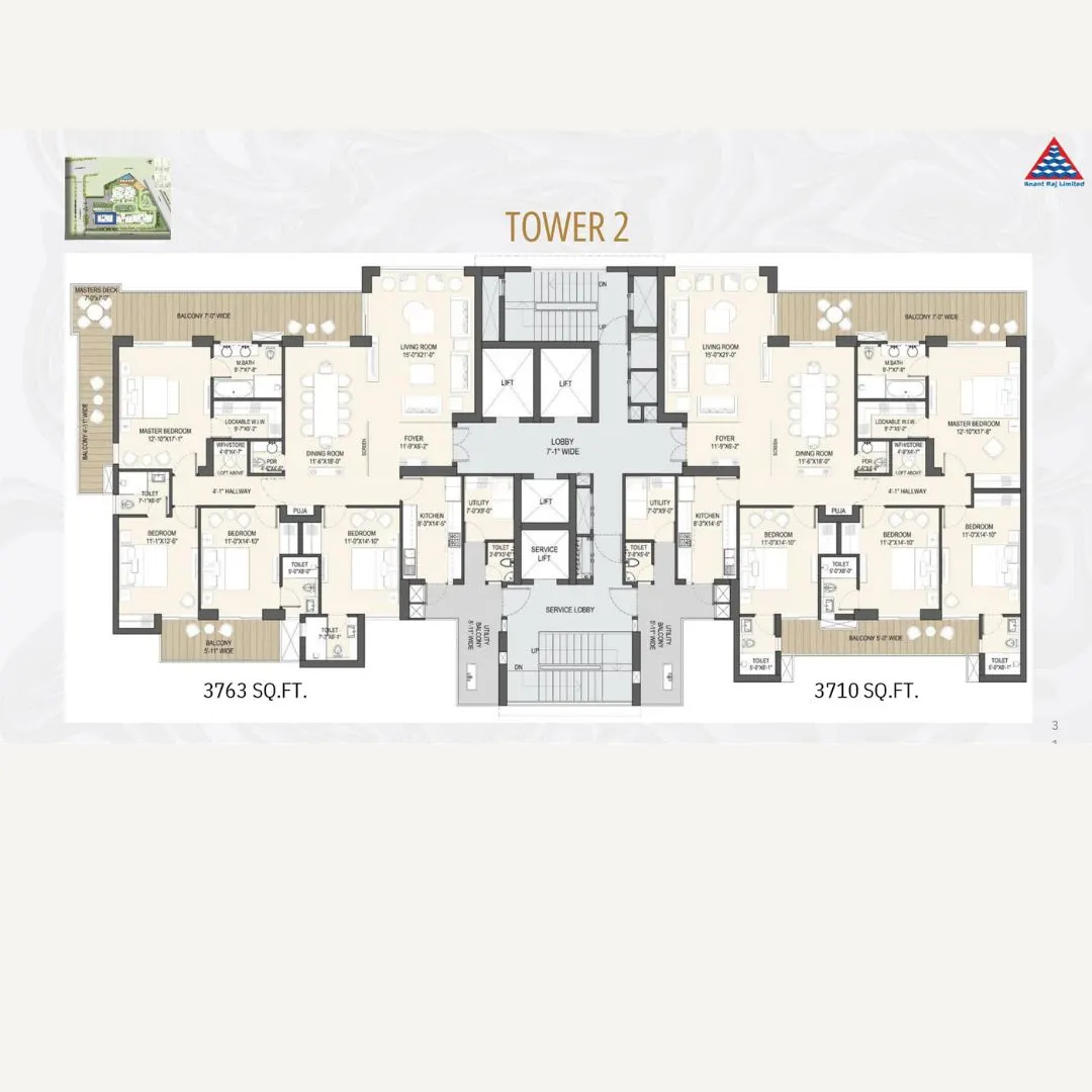 4BHK Type 2