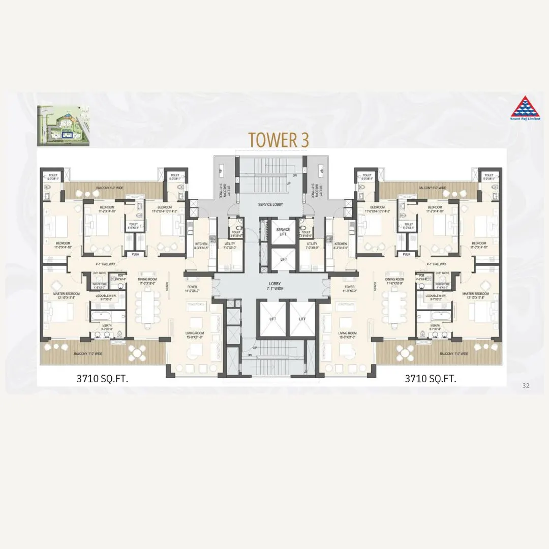 4BHK Type 3