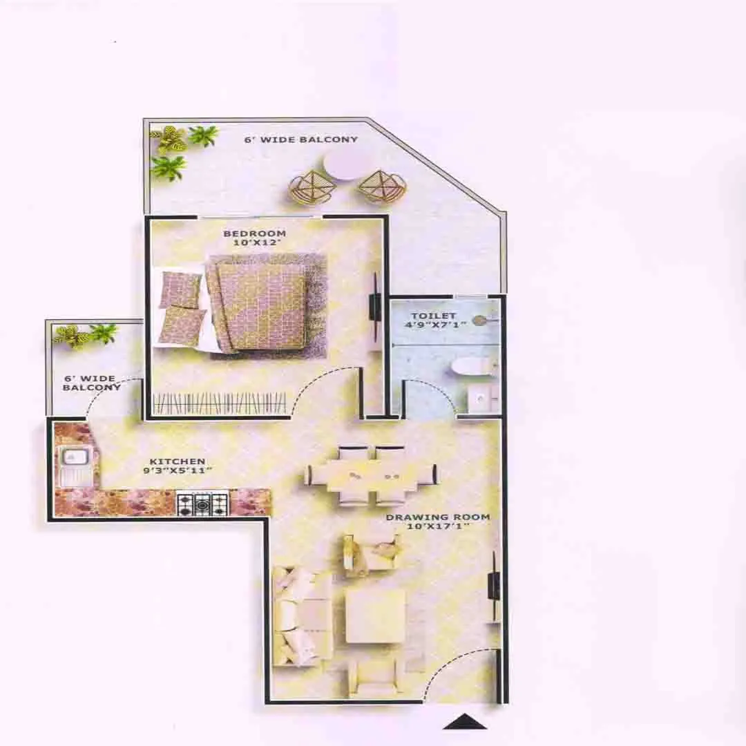 Anmol floor plan