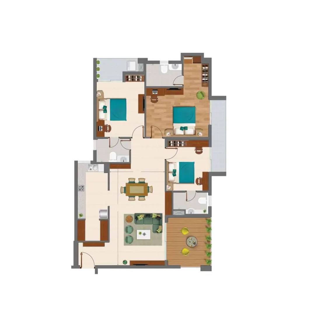 Ashiana Amarah Phase 2 floor plan