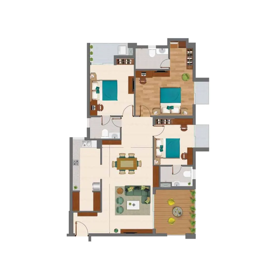 Ashiana Amarah Phase 2 floor plan