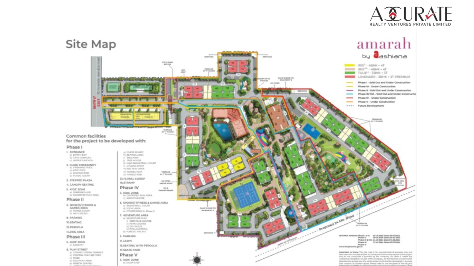 Ashiana Amarah Phase 5 master plan