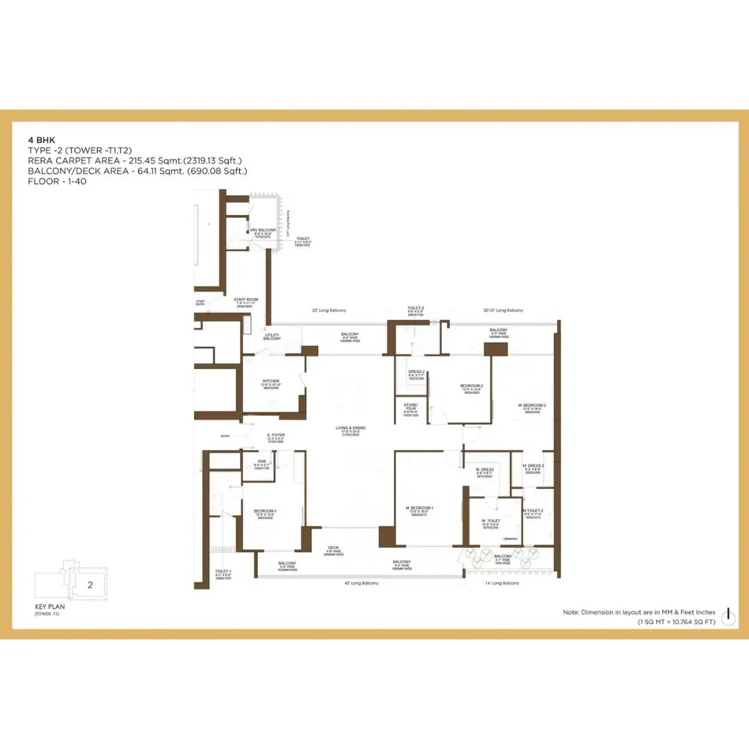 4BHK Type 2