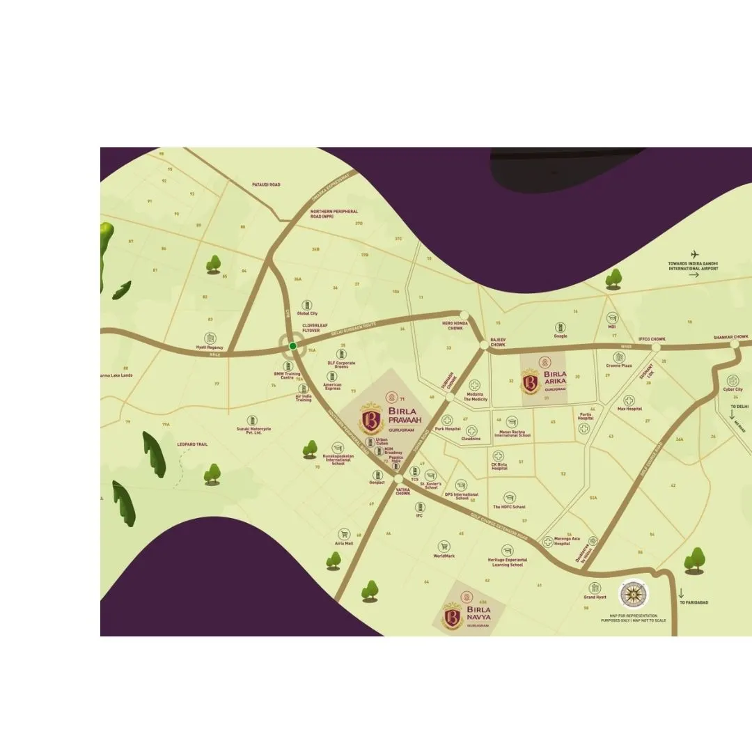 Birla Pravaah location map