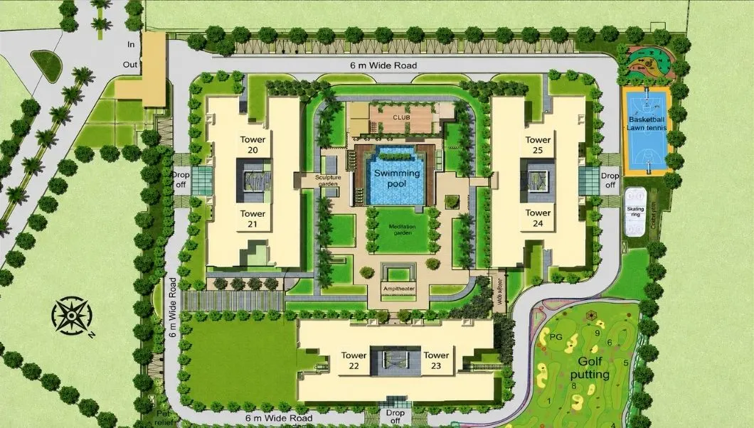 BPTP Terra master plan