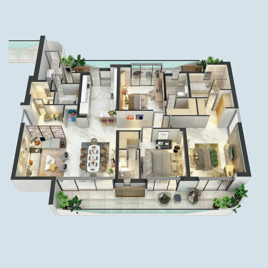 3BHK