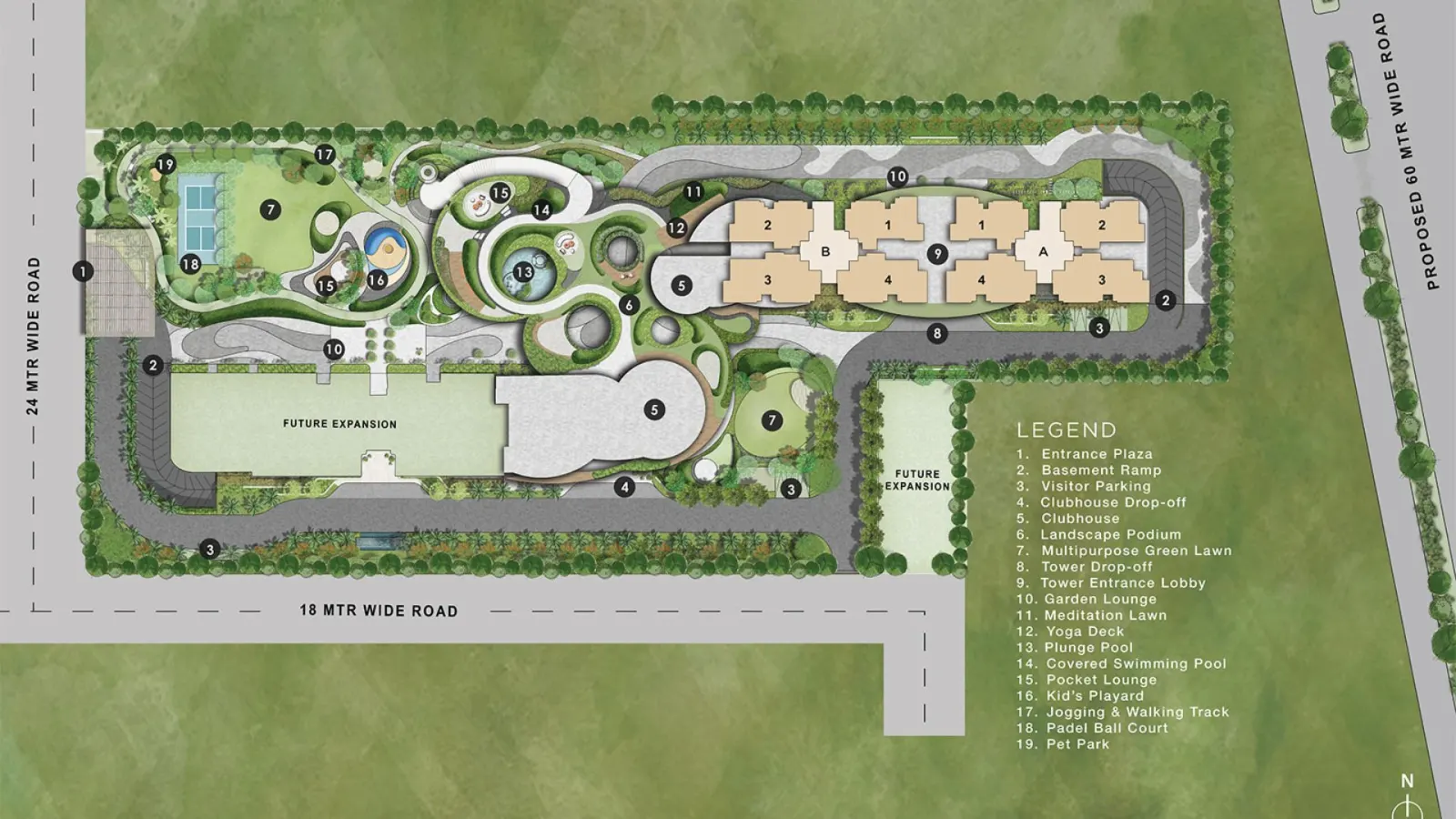 Conscient Elaira Residences master plan