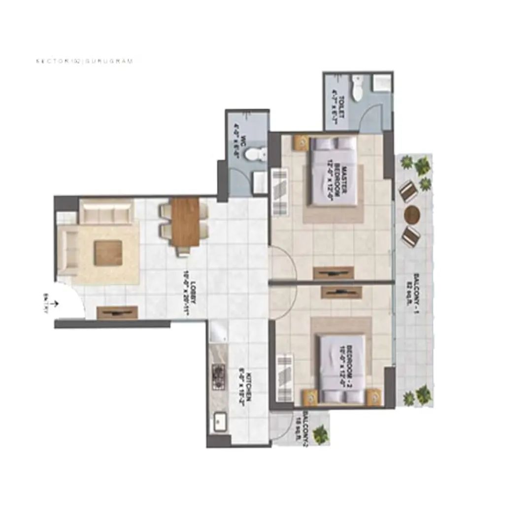 2BHK