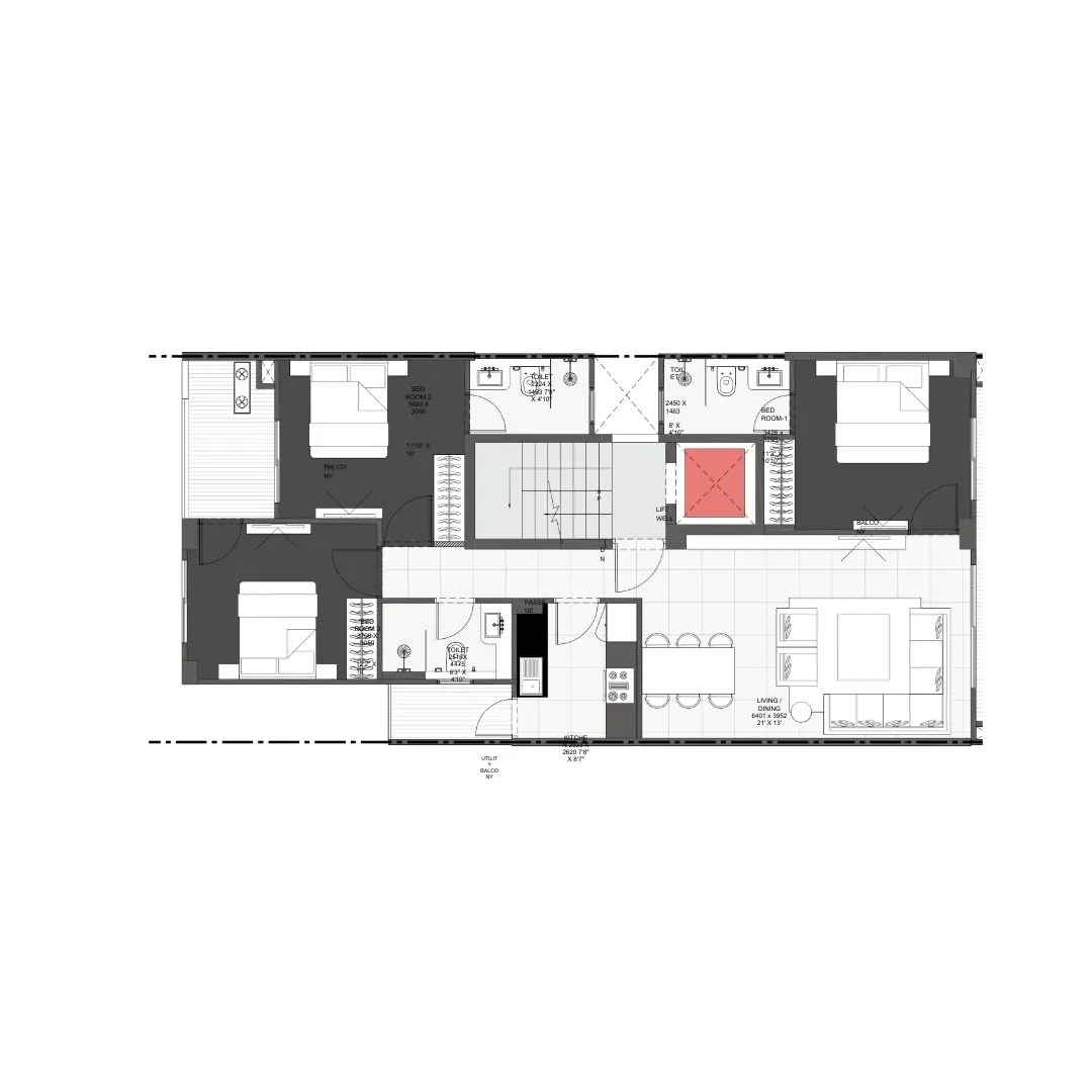 3BHK