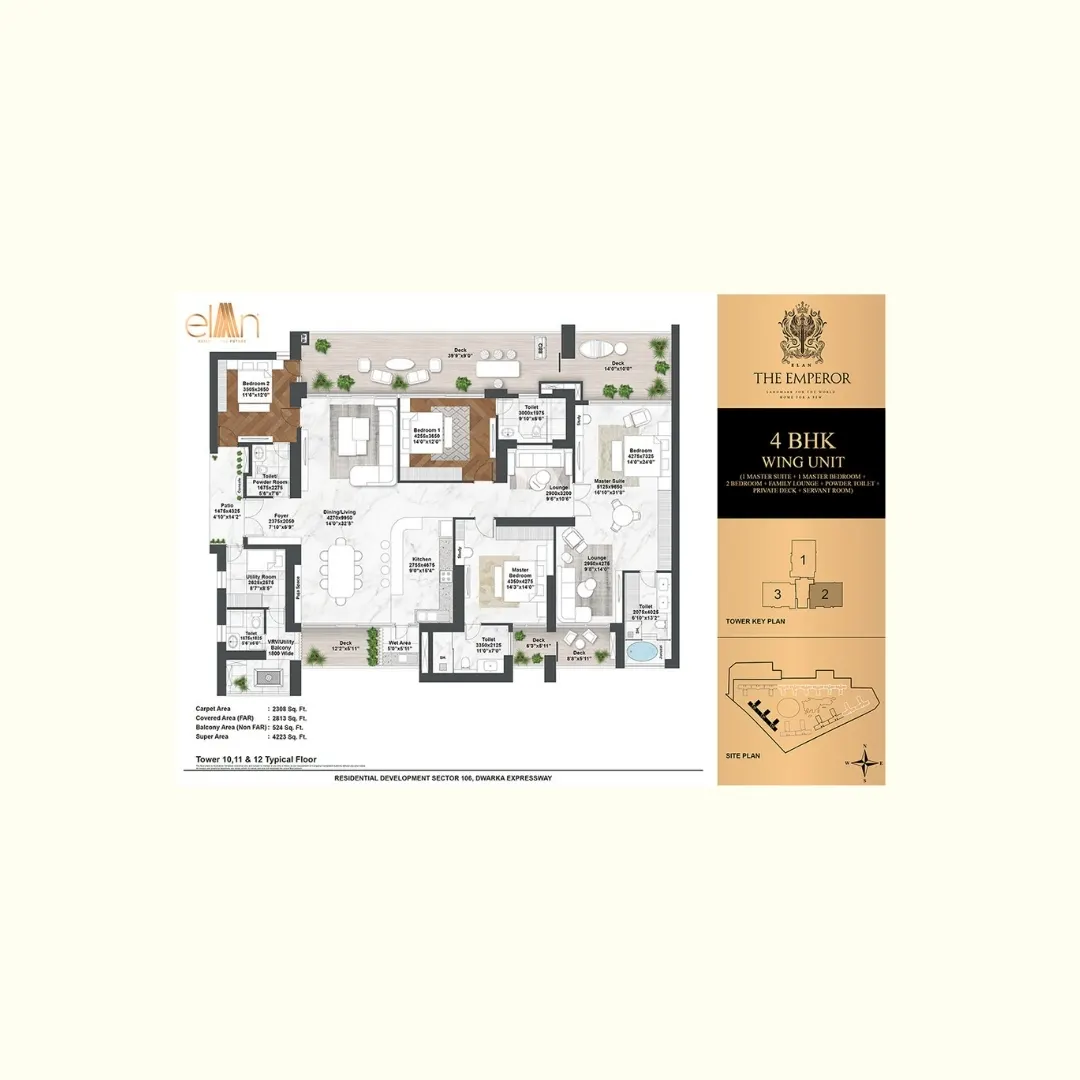 4BHK- Wing Unit