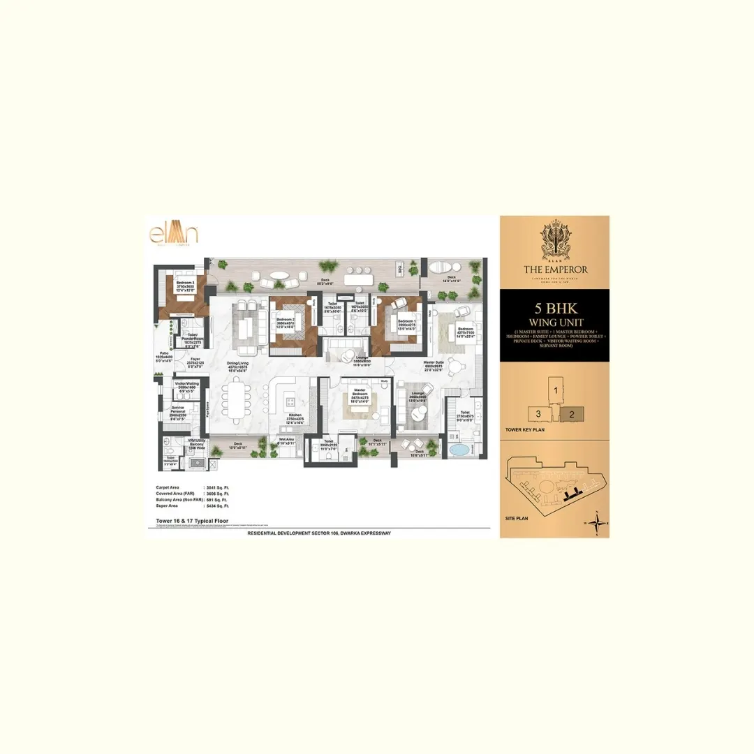 5BHK- Wing Unit