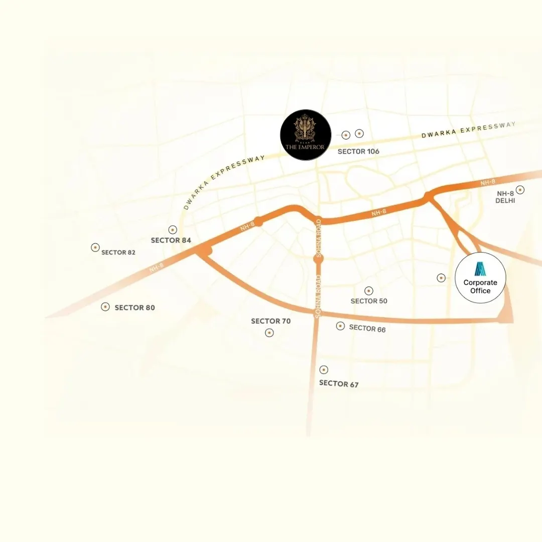 Elan The Emperor location map
