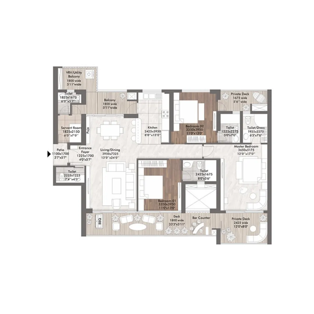 4BHK
