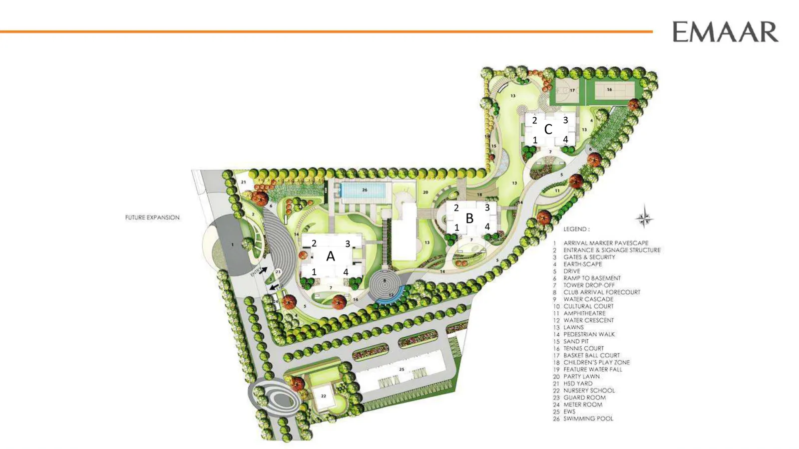 Emaar Digi Homes master plan