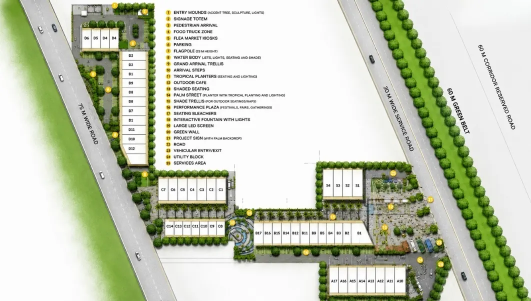 Emaar EBD 65 master plan