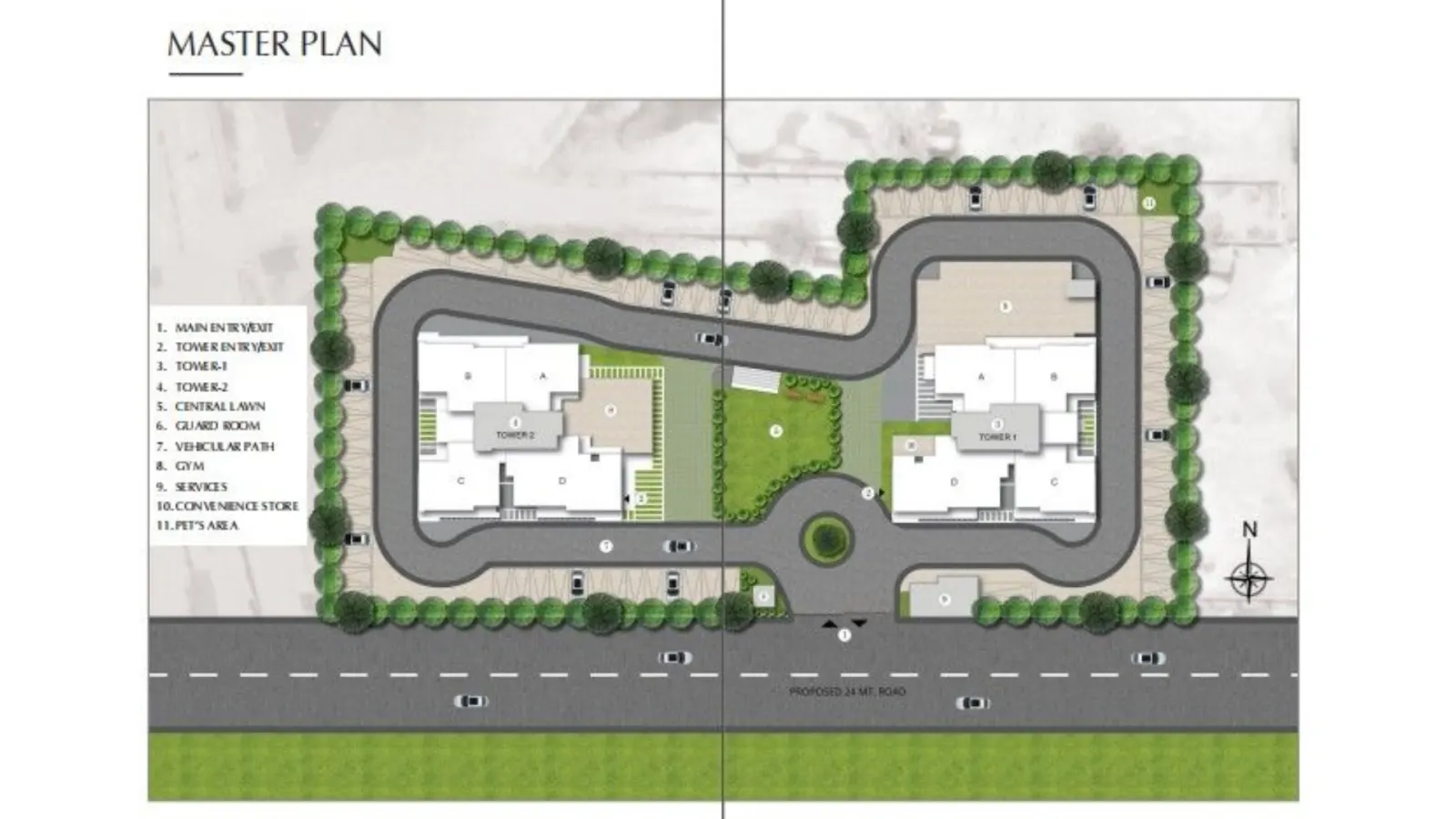 Emaar The 88 master plan