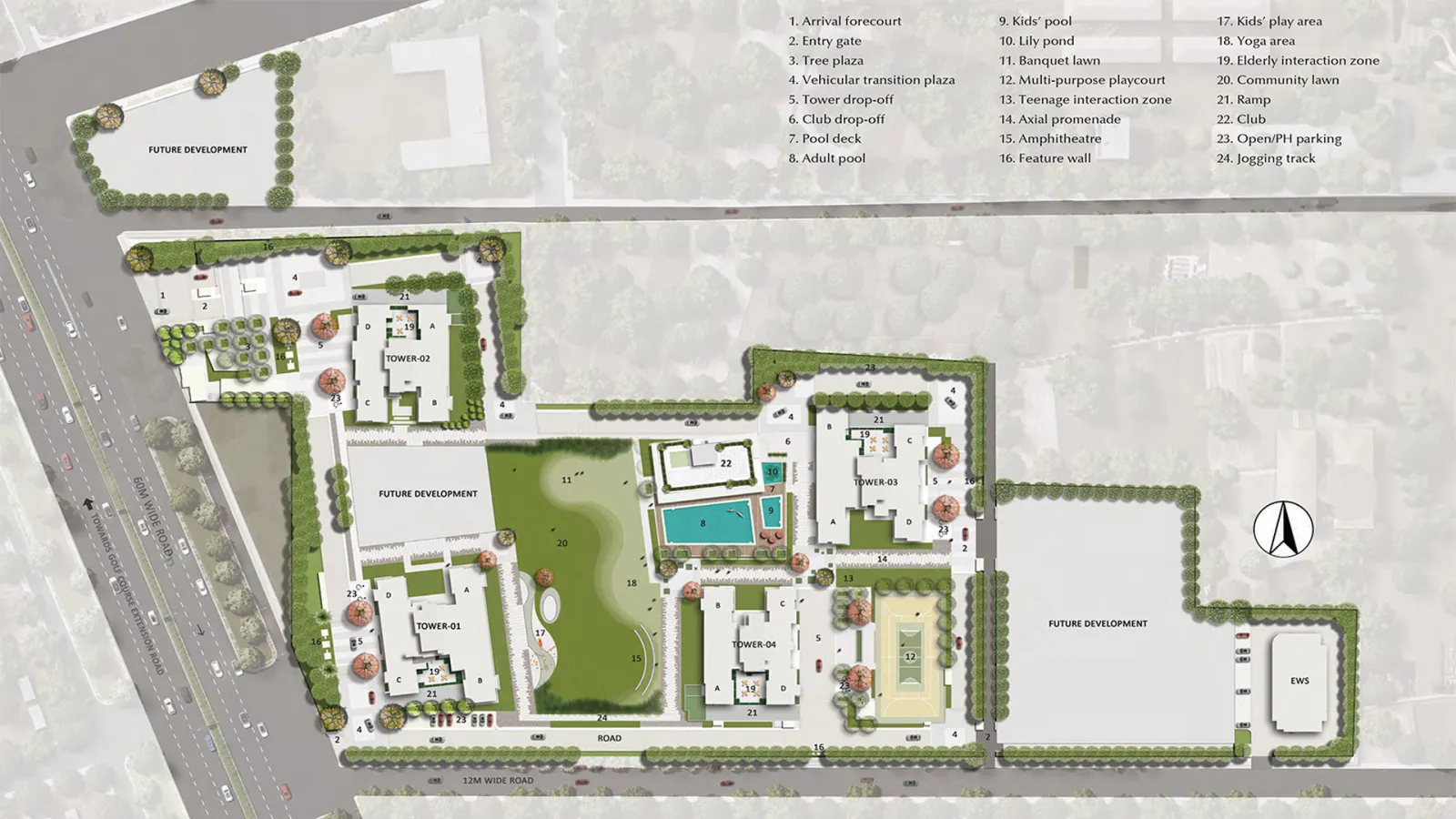 Emaar Urban Oasis master plan