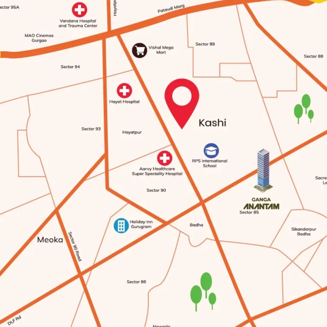 Ganga Kashi location map