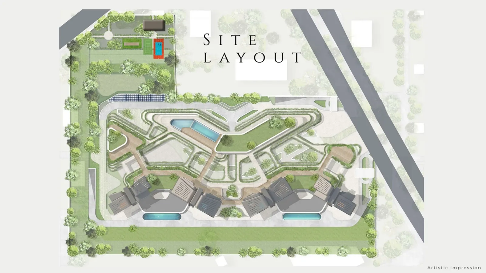 Ganga Realty Nandaka master plan