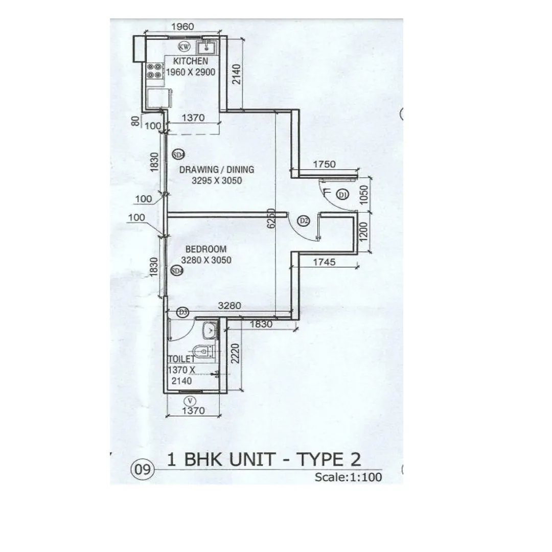 1BHK