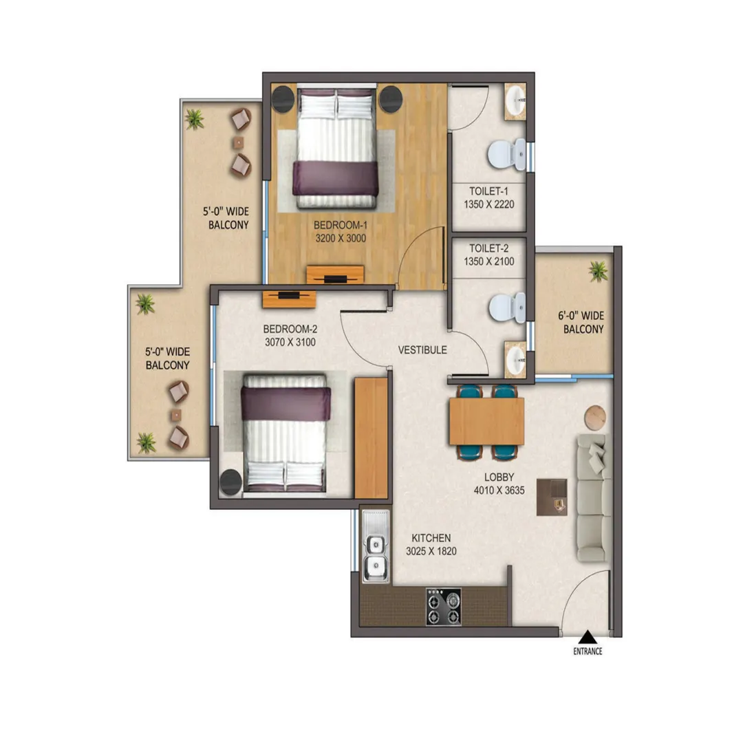 2BHK