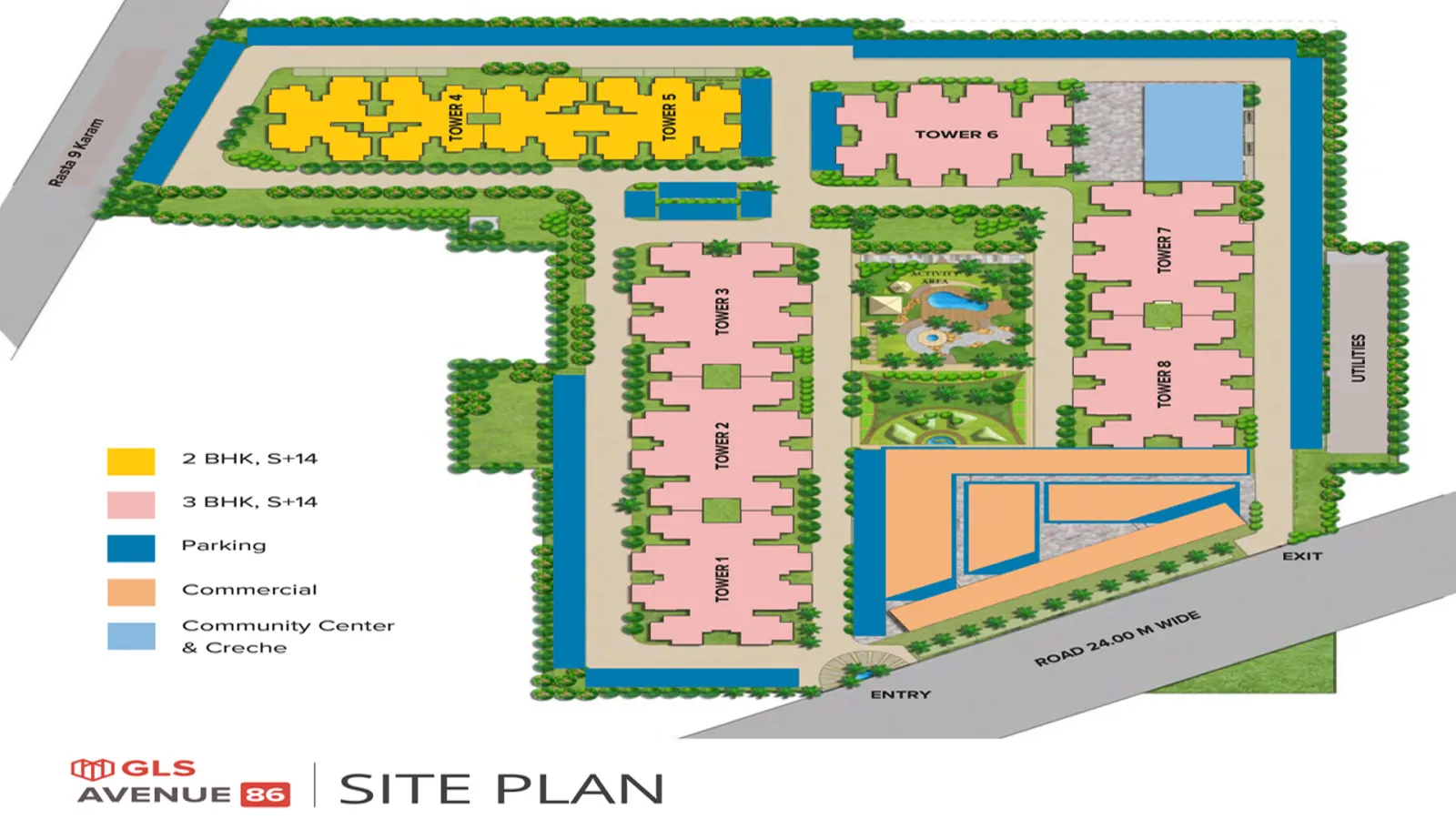 GLS Avenue 86 master plan