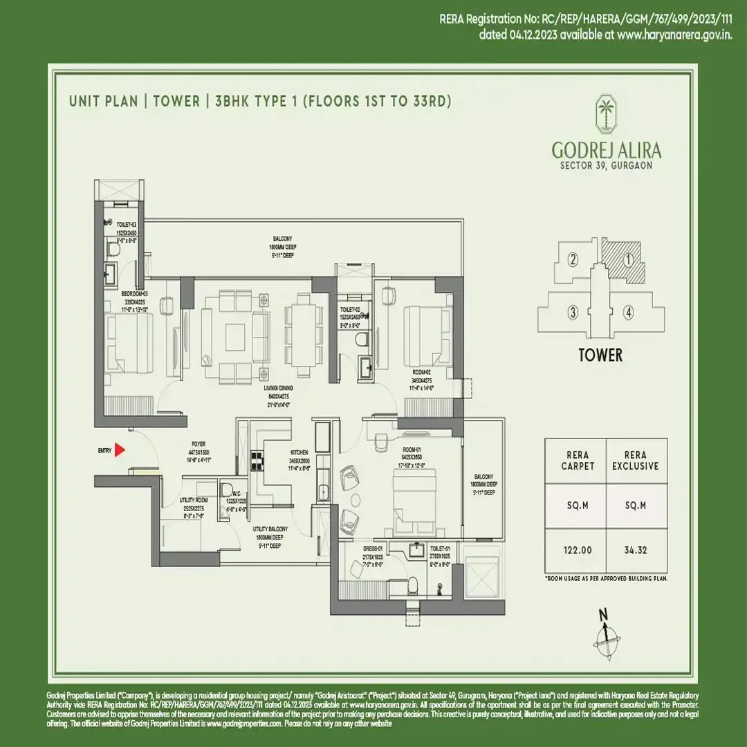 3BHK