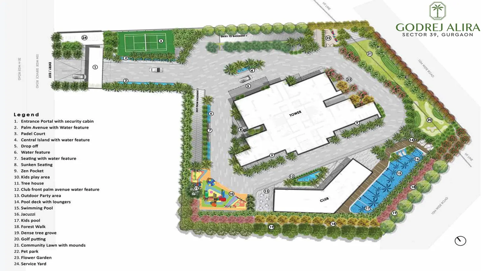 Godrej Alira master plan