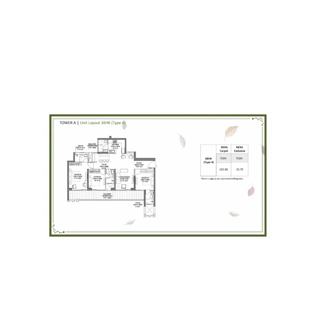 3BHK