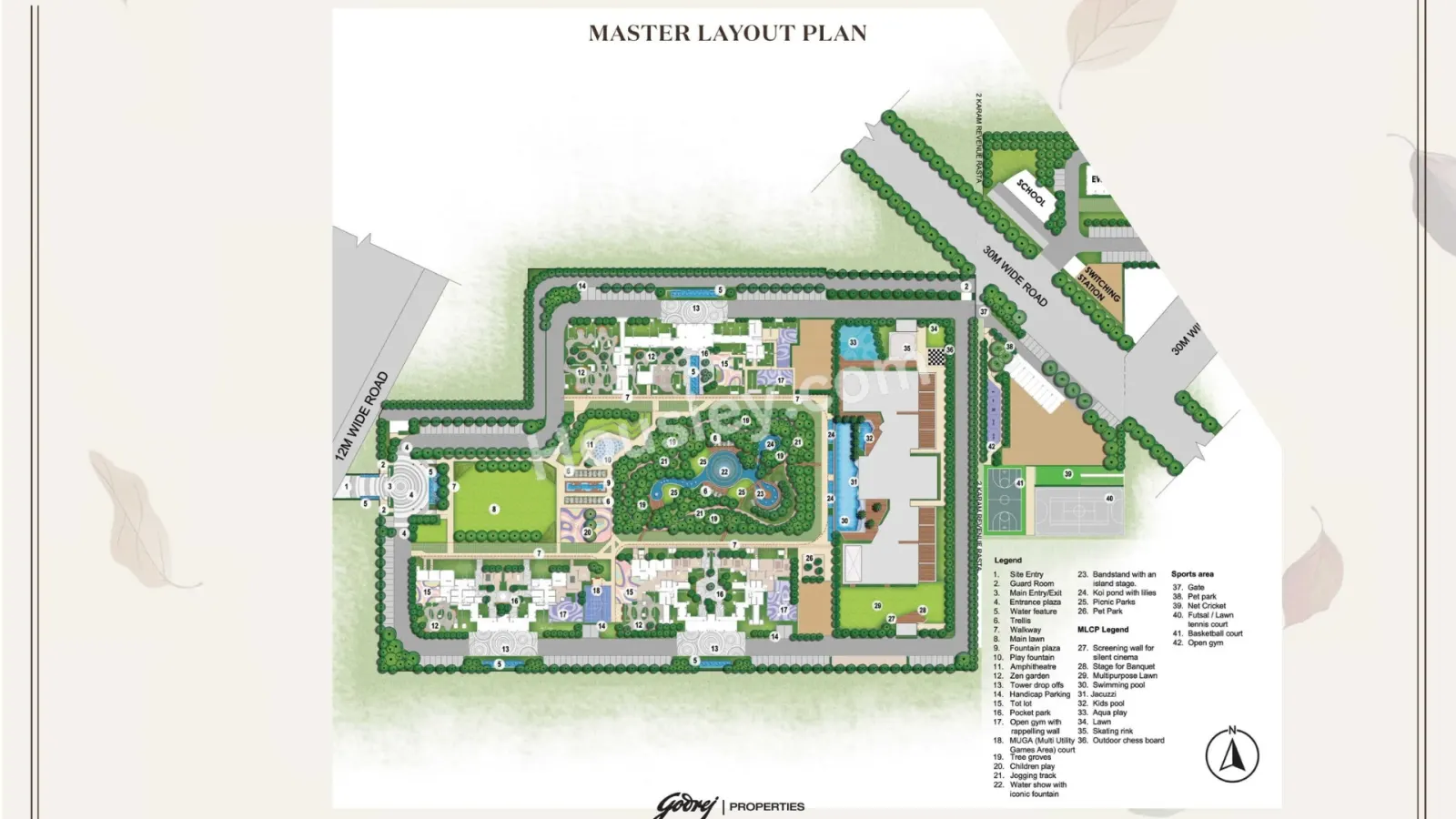 Godrej Vrikshya master plan