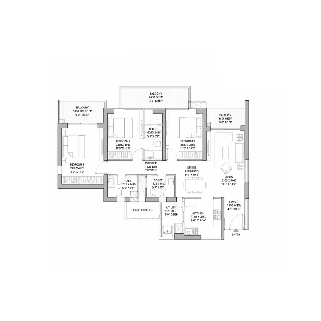 2.5BHK