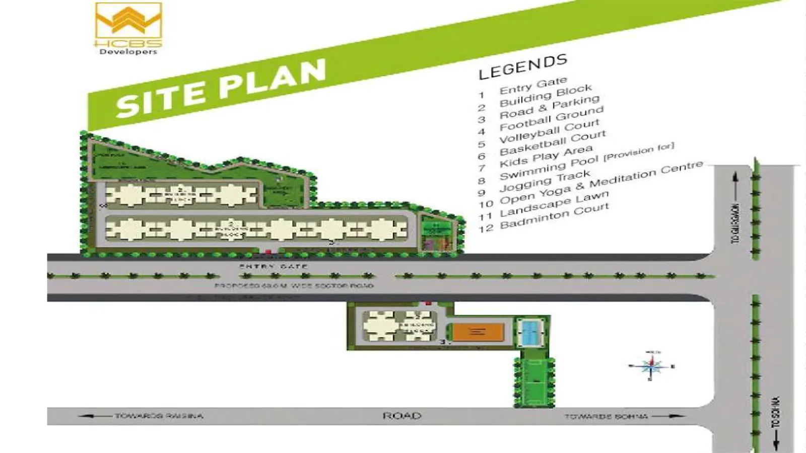 HCBS Sports Ville master plan