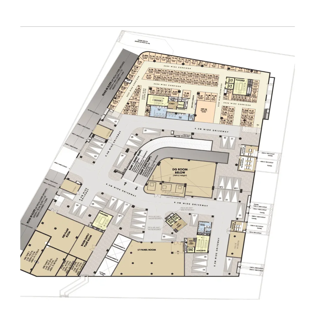 JMS Crosswalk floor plan