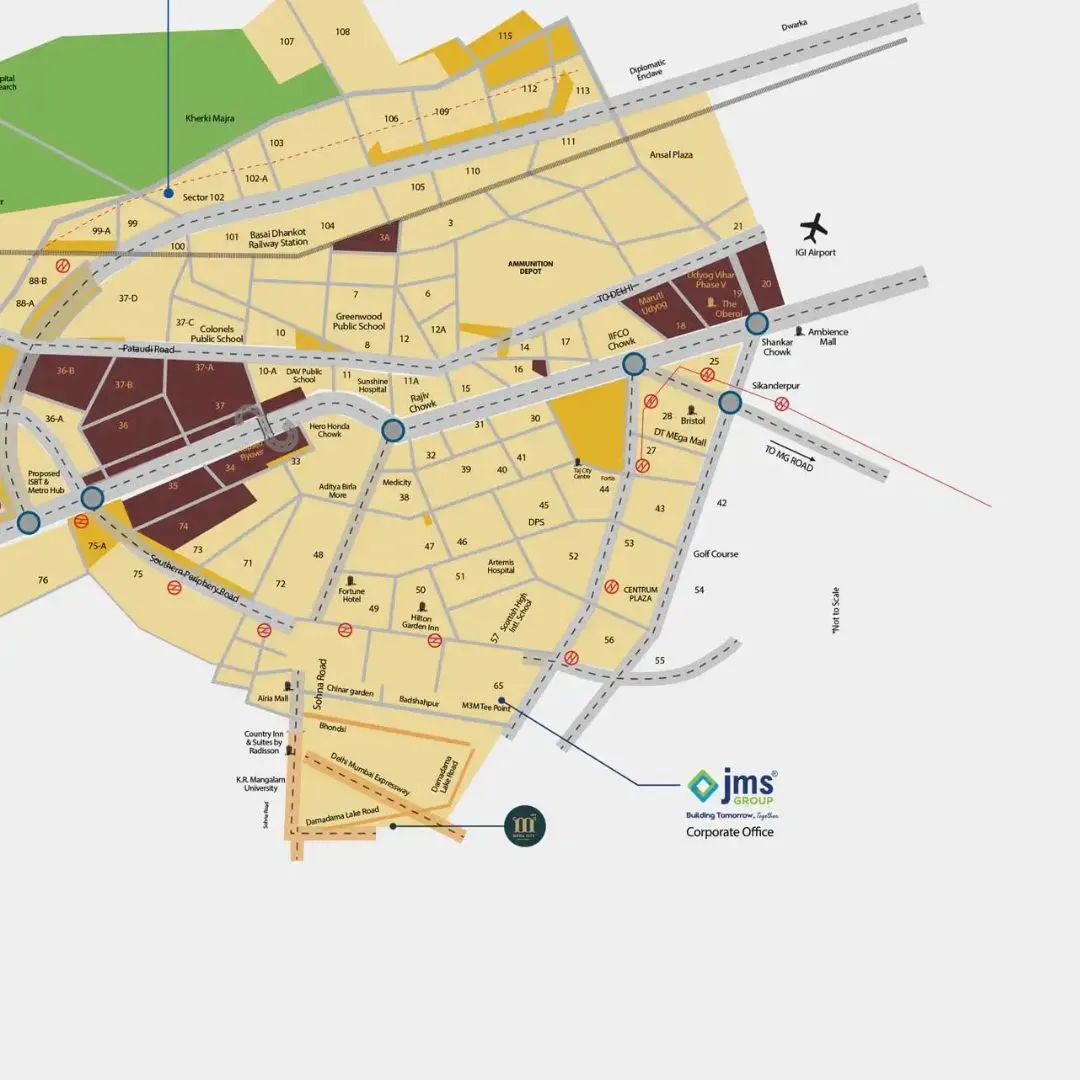 JMS Silver Living location map