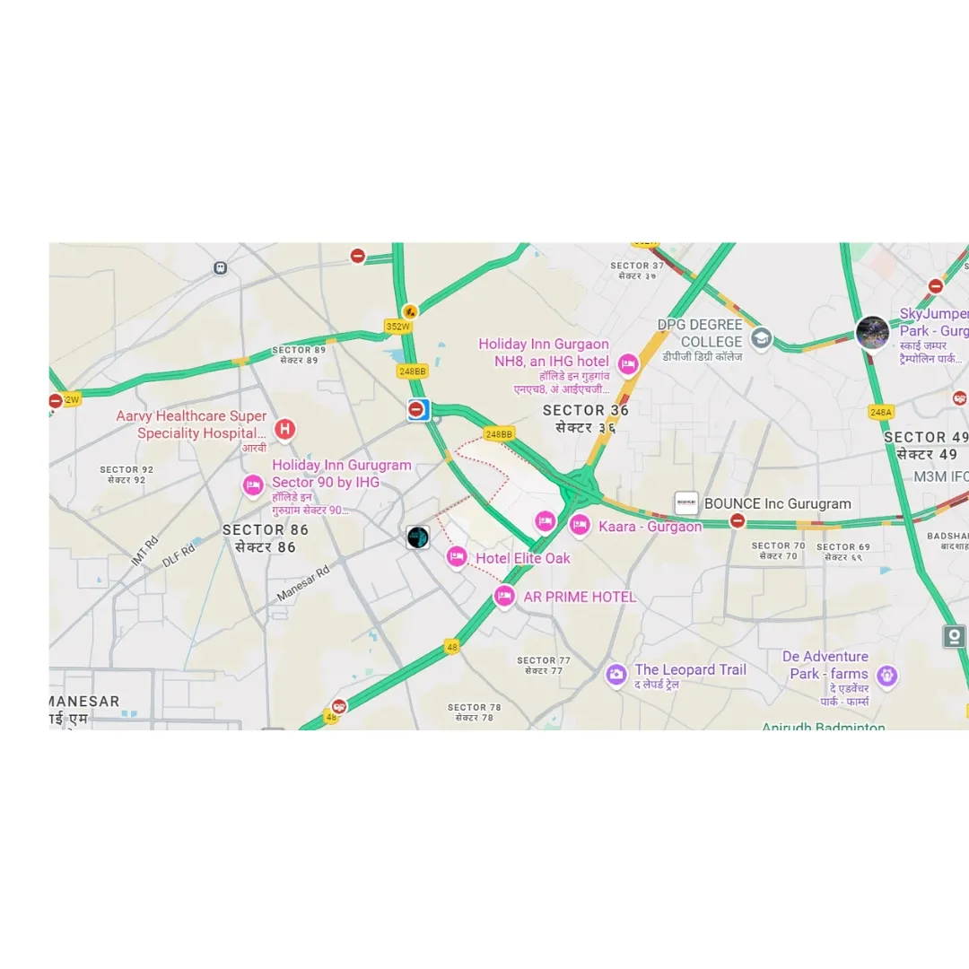 Lamose Gratitude location map