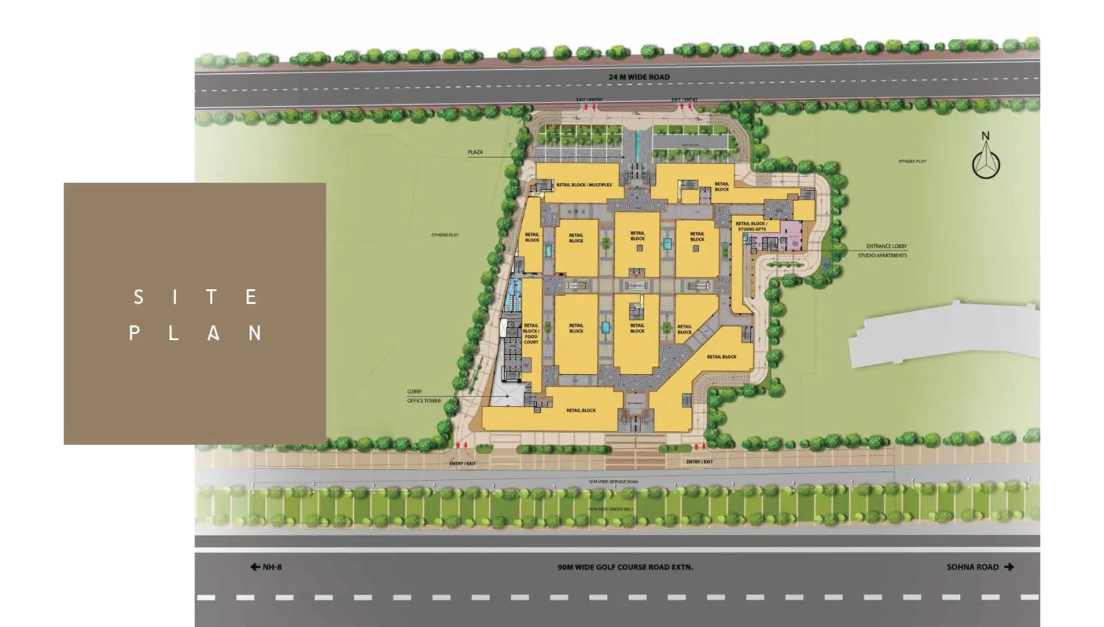M3M Broadway master plan